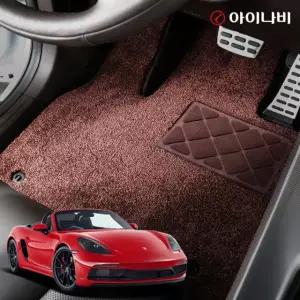 아이나비 포르쉐 718 박스터 카이맨 982 순정매트 방수 패브릭 카매트