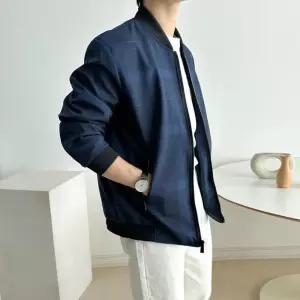 경량 블루종 간절기 항공점퍼 아우터 자켓 남자 봄자켓 봄버 남성 간아 체크 잠바 봄아 점퍼 작업복상의 재