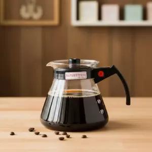 칼리타 서버 500ml 내열유리 핸드드립 커피포트 손잡이 커피서버 글라스 주전자 카페