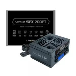 :마이크로닉스 Compact SFX 700W 80PLUS 플래티넘 풀모듈러 ATX 3.1 파워서플라이