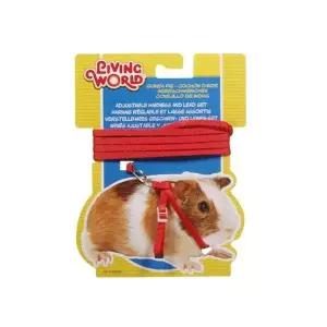 하겐 기니피그 하네스+리드줄 (빨강)(60840) 펫리드줄 기니피그목줄