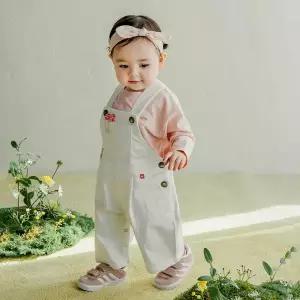 [보리보리/해피프린스]레브 아기 멜빵바지