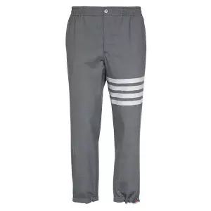 [톰브라운] 사선 앵클 스트링 트랙 팬츠 메드그레이 146793730