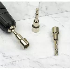 국산 편한손 자석 비트소켓 8mm 육각 비트 소켓 임팩 드릴 일체형 복스알