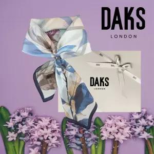 [롯데백화점]닥스 쉬폰실크 사각쁘띠 스카프 SKI011