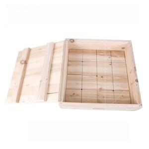 원목 두부 만드는 기계 두부만들기 가정용 나무틀 13x13cm DIY 판두부 메주틀 메주