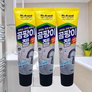 노브랜드 바르는 곰팡이젤 150g x 3개 / 욕실 변기 타일 실리콘 곰팡이 제거
