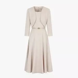 [JJ JIGOTT][JJ지고트]재킷 스타일 플레어 원피스 GP4A0OP391_DG