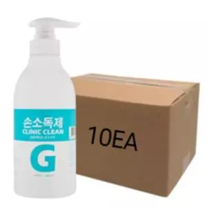 그린월드팜 대용량 손소독제 500ml x10개세트 의약외품