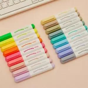 학교 모나미 칼라풀데이 형광펜