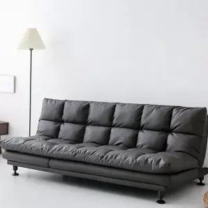 접이식 소파베드 3인용 소파형침대 다용도 가죽 소파베드 원룸 거실 침대