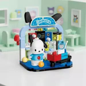 산리오 미니룸 블록 포차코 꿀잼 게임방 조립 블럭 캐릭터 피규어 만들기 역할놀이 여아 선물