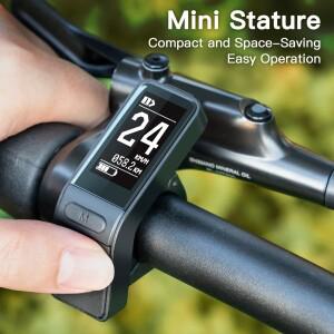 바팡 전기자전거 LCD 디스플레이 SW102 (미드 드라이브 모터용) 5핀 여성형 UART 프로토콜 모터 개조 부품