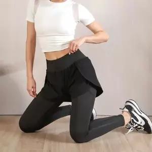 여자 요가 필라테스 운동 반바지 레깅스 일체형 워터 (HSJ-WFG21FF