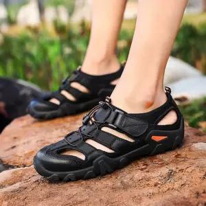 남성 아쿠아 겸용 트레킹샌들 논슬립 아웃도어슈즈방수 편한 피서지신발 휴가 워터 캐쥬얼 등산 스포츠 여
