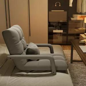 다크그린 안락의자 좌식 1인용 리클라이너 각도조절 거실 로킹체어 휴식 소파