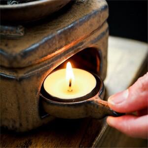 고품질 빈티지 차 워머 세트, 스토브 캔들 홀더, 수제 히팅 베이스, 가정용 주전자