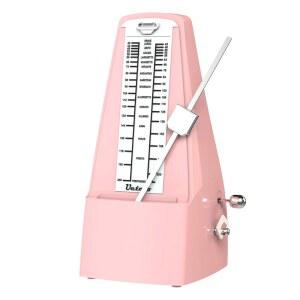 기계 메트로놈 라우드 사운드 피아노 드럼 바이올린 기타 색소폰 핑크