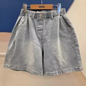 에스핏 HC08 사이드핀턱벌룬5부데님PT 에스핏주니어 여아/여름5부데님팬츠 SJA304 FJP