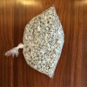 8mm 아크릴 사각 코너 주사위 흰색 마작 퍼즐 큐브 미니 게임 1000 개/팩