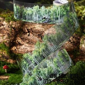 미스터 페이퍼 2롤 어드벤처 여행 테마 풍경 테이프 핸드북 재료 콜라주 DIY 사진 프레임 앨범 다이어리 노