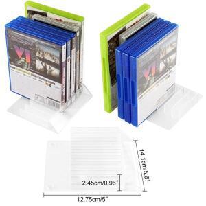 PS5PS4PS3Wii 호환UXBOX 호환 호환 게임 CD 카드 보관함용 호환 8 in 1 보관 브래킷