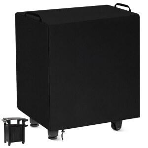 30 LNCH 케터 유니티 그릴 준비 테이블 음식 카트용 커버 테이블용 야외 파티오 금속