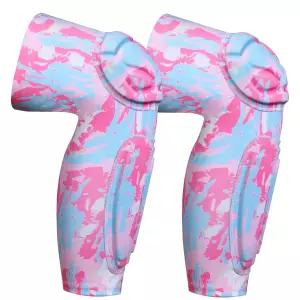 무릎 종아리 패딩 다리 압박 슬리브 허벅지 정강이 보호 장비 축구 배구 야구 테니스 여자 청소년 성인