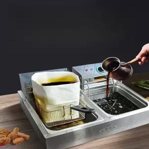 식용유 정제 종이 50매 봉투 기름여과지 거름종이