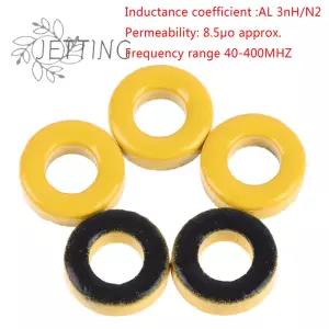 핫 5개 T37-6 T37-2 T50-2 철 분말 코어 9.5*5.2*3.3mm AL=3.0nH/N2 8.5uo 분진 페라이트 토로이드 코팅