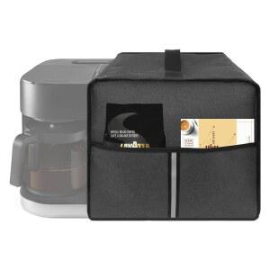 KINGSHION 범용 커피 메이커 커버 액세서리용 DUO 머신 더스트 드립 브루어와 보호 1인용 호환 12컵 기계