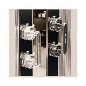 루미나D 욕실 흡착식 유리문 손잡이 미닫이문 냉장고 베란다