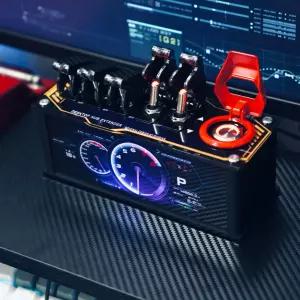 사이버 펑크 스타일 스테이션 플러그인 도킹 블록 usb 기계 파티 로봇