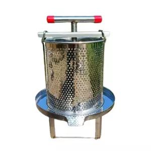 벌꿀 스텐 채밀기 채봉기 압착기 유압 착즙기 추출기 짜는 프레스