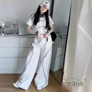 [보리보리/로라네]주니어 여아 방송댄스복 화이트