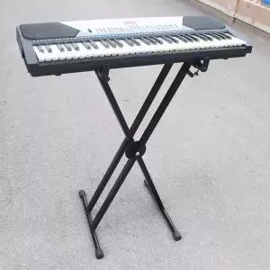 악기 스탠드 피아노 X자 거치대 접이식 키보드 받침대 이동식 신디사이저 건반