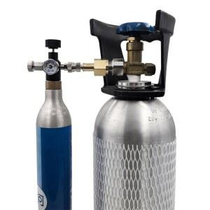 탄산음료 워터 메이커 탄산가스 실린더 탱크 리필 스테이션 co2 충전 1개 커넥터(g3-4 2kpsi 150bar) 병 어댑터