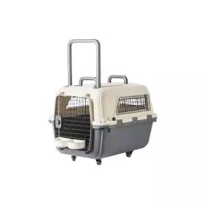 대형견 케이지 이동 여행용 켄넬 가방 기내용 이동장 트레일러 케이지형견 초대형 패브릭 경량