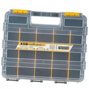 양면 칸칸 수납 박스 핸들형 부품 비즈 액세서리 보관함 정리함