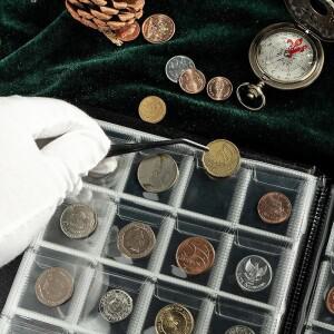 480개 동전 수집용 정리함 기념 앨범 책 편리한 보관 전시