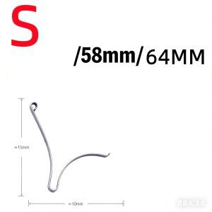 2PCS 가위 액세서리 클립 스프링 A.6257 스위스 군용 칼 스테인레스 스틸