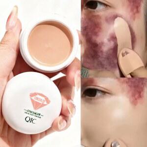 커버리지 컨실러 방수 결점과 커버하고 톤을 페이스 메이크업 조절하며