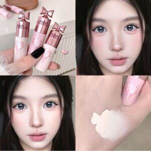 핑크 컨실러 스틱 방수 하이라이트 리퀴드 메이크업 스팟 다크 커버 모이스춰 라이징 서클