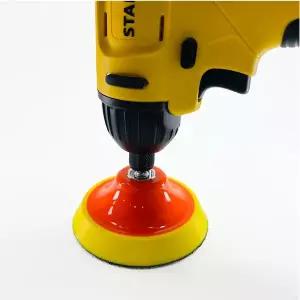 백업 오렌지색상 드릴 패드 샌더 사포패드 임팩