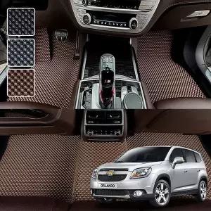 올란도 전용 3D 엠보싱 차세대 고무매트 1열2열 세트