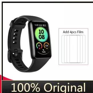 스마트 워치 손목 밴드 화웨이-밴드 6 프로 혈액 산소 1.47 인치 AMOLED 화면 심박수 추적기 GPS 스마트밴