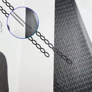 쌍문상회 지금 필요한 꾸미기스티커 감각적인 PVC 체인링 블랙 다이어리 장식 팬시소품