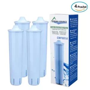 커피 머신 추출기 부품 악세사리 Jura Claris Blue Capresso Clearyl 기계 워터 필터 4 팩과 호환되는 교체
