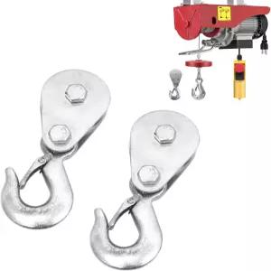 타이룰리카티 풀리 후크 1톤/2 200파운드 스내치 블록 포함 헤비 듀티 팅 3/8인치 케이블 고강도 강철 싱글