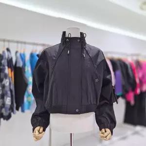 [AK원주점] [르니앤맥코이] 하이넥 크롭 블루종 점퍼 MM11JP010